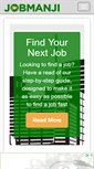 Mobile Screenshot of jobmanji.co.uk